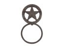 Cast Iron Lone Star Kitchen Bathroom Towel Ring 8.5""