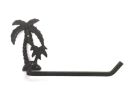 Cast Iron Palm Tree Hand Towel Holder 10""