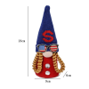 Independence Day USA Faceless Forest Gnome Doll Decoration Ornament, 3 Pcs; 4th Of JULY Ornaments Decoration