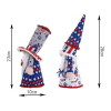 4th of July Gnomes Decorations for Home - 2 Pcs Handmade Swedish Tomte Gnomes Plush Doll