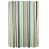 Thick Polyester Shower Curtain Stripe Pattern Shower Curtains, 150x180 cm