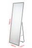 62*20Full Length Mirror with LED Lights, Free Standing Tall Mirror, Lighted Floor Mirror, Wall Mounted Hanging Mirror, Full Body Mirror w/Dimming & 3