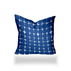 FLASHITTE Indoor/Outdoor Soft Royal Pillow, Sewn Closed, 12x12