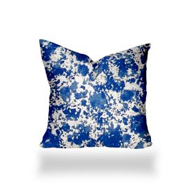 SANDY Indoor/Outdoor Soft Royal Pillow, Sewn Closed, 12x12