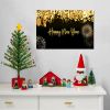 Framed Canvas Wall Art Decor Painting For New Year,Happy New Year Gift Painting For New Year Gift, Decoration For Chrismas Eve Office Living Room, Bed