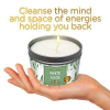 MAGNIFICENT101New Style Pure White Sage Smudge Candle for House Energy Cleansing, Banishes Negative Energy I Purification and Chakra Healing - Natural