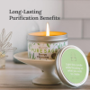 Magnificent 101 Long Lasting Pure White Sage Candle - 6 Oz - 35 Hour Burn Time | Organic, All Natural, Paraffin Free Candle to Cleanse Your Home & Cal