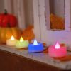 LED Candles, 24-Pack Color Changing Tea Lights Candles