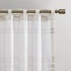 Cotton Printed Curtain Panel with tassel trim and Lining