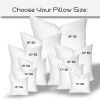 FLASHITTE Indoor/Outdoor Soft Royal Pillow, Sewn Closed, 18x18