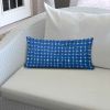 FLASHITTE Indoor/Outdoor Soft Royal Pillow, Zipper Cover w/Insert, 12x12