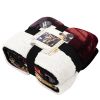 Harry Potter; Magic Montage Oversized Silk Touch Sherpa Throw Blanket; 60" x 80"