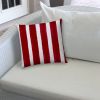 CABANA MEDIUM Raspberry Indoor/Outdoor Pillow - Sewn Closure