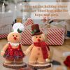 2PCS Gingerbread Plush Stuffed Animal,Christmas Plush Toys