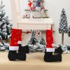 4 Pcs Christmas Table Leg Covers Socks Xmas Chair Leg Covers