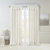 Twist Tab Lined Window Curtain Panel