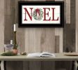 "Christmas Noel" by Lori Deiter, Ready to Hang Framed Print, Black Frame