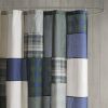 Pieced Cotton Shower Curtain