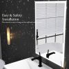 32 x 24 in. Rectangular Frameless Wall-Mount Anti-Fog LED Light Bathroom Vanity Mirror