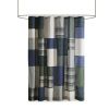 Pieced Cotton Shower Curtain