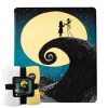 Nightmare Before Christmas; Starry Night Oversized Silk Touch Sherpa Throw Blanket; 60" x 80"