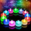 LED Candles, 24-Pack Color Changing Tea Lights Candles