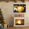 Framed Canvas Wall Art Decor Painting For New Year,Happy New Year Count Down Gift Painting For New Year Gift, Decoration For Chrismas Eve Office Livin