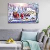 Framed Canvas Wall Art Decor Painting For Chrismas, Painting For Chrismas Gift, Decoration For Chrismas Eve Office Living Room, Bedroom Decor-Ready To