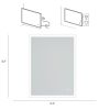 32 x 24 in. Rectangular Frameless Wall-Mount Anti-Fog LED Light Bathroom Vanity Mirror