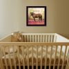 "Henry the Horse" by Bonnie Mohr, Ready to Hang Framed Print, Black Frame