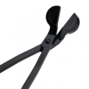 Noneea 2pcs Candle Wick Trimmer, Polished Wicker Scissors, go deep into The Candle to Cut Spent Chips (Black)