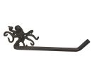 Cast Iron Octopus Hand Towel Holder 11""