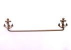 Antique Brass Anchor Bath Towel Holder 28""