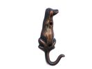 Antique Copper Decorative Dog Hook 6""