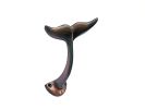 Antique Copper Decorative Whale Tail Hook 5""