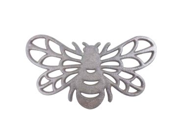 Cast Iron Decorative Metal Bumble Bee Kitchen Trivet 8""