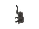 Cast Iron Elephant Metal Door Stop 8""