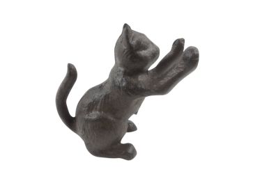 Cast Iron Cat Door Stopper 5""