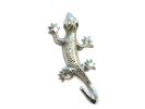 Chrome Decorative Lizard Hook 6""