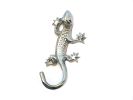 Chrome Decorative Lizard Hook 6""