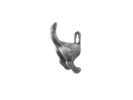 Cast Iron Wall Mounted Decorative Dog Tail Hook 3""