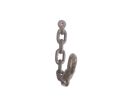 Cast Iron Wall Mounted Decorative Chain Link Hook 7.5""