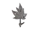 Cast Iron Maple Tree Leaves Decorative Metal Tree Branch Hooks 6.5""