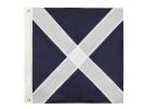 Authentic Letter M Nautical Alphabet Navy Code Signal Flag 24"" - Outdoor Use