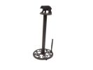 Cast Iron Black Bear Kitchen Paper Towel Holder 16""