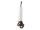 Rustic Copper Cast Iron Octopus Kitchen Paper Towel Holder 19""