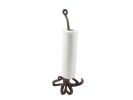 Rustic Copper Cast Iron Octopus Kitchen Paper Towel Holder 19""