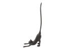 Cast Iron Yoga Cat Kitchen Paper Towel Holder 19""