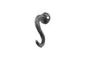 Rustic Silver Cast Iron Octopus Tentacle Decorative Metal Wall Hook 4.5""