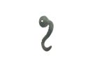 Antique Bronze Cast Iron Octopus Tentacle Decorative Metal Wall Hook 4.5""